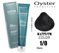 Oyster perlacolor crema colorante professionale 100ml-1/0 NERO