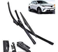 OYTHO Spazzole Tergicristallo per Toyota C-HR CHR 2016 2017 2018 2019 2020,Tergicristalli Set,Set di spazzole tergicristallo Anteriori e Posteriori per Parabrezza