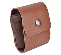 Oytrui Borsa per la Raccolta della Frutta, Materiale in Tela Piegata Salva Spazio Borsa per il Foraggiamento Appesa in Vita con Pelle PU, per la Raccolta di Fiori Funghi Mele (Marrone PU)