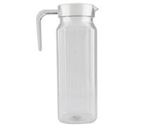 Oytrui Bottiglia per Succo in Acrilico, Brocca per Acqua Trasparente con Coperchio di Grande capacità 500 Ml 800 Ml 1100 Ml 1800 Ml per Bar Ristorante Domestico (1100 ml)