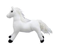 Oytrui Giocattolo Peluche di Peluche Realistiche a più Comoda Bambola di Peluche Multifunzionale per il Divano da Divario Scrivania (Bianco)