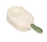 Oytrui Macchina per Ravioli 2 in 1, Stampo per Pressa per Ravioli Manuale Portatile per Torte di Frutta Wonton Potsticker, con Strumento per Pressare L'impasto da in Materiale ABS (Bianca)