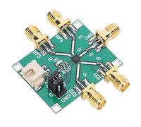 Oytrui Modulo Interruttore RF, Componente Elettronico Unipolare a 4 Vie Antiriflesso con Ampia Area di Dissipazione del Calore per Alimentazione 3V 5V con Frequenza da 0,1 a 6GHz