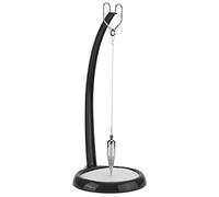 Oytrui Pendolo di Sabbia, Decorazione del Desktop Unica con Materiale in Plastica e Gomma, per Lo Studio in Ufficio per la Camera da Letto (Nero)