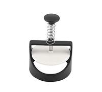 Oytrui Pressa per Hamburger in Acciaio Inossidabile, Macchina per Hamburger con Molla per la Preparazione di Fast Food, Strumento per Pressare la Carne