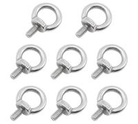 OYWOBET 8 bulloni a occhiello M8 × 15 mm, in acciaio inox, per sollevamento e sospensioni