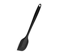 OYWOBET Spatola nera da 27 cm con manico lungo, spatola in silicone per burro di arachidi per uso in cucina per raschiare glassa, pane, crema, marmellata, utensili da cucina, bastoncini per mescolare
