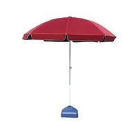 OYYMTE Cortile Esterno Ombrello Esterno Grande Sole Ombrello Pieghevole Colonna Centrale Ombrello Tavolo da Balcone e Sedia parasolo(2.35m)