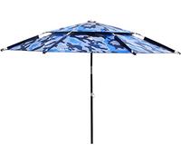 OYYMTE Ombrello da Patio Ombrelli da Esterno mimetici alla Moda, Ombrello da Pesca Traspirante a Doppio Strato, Ombrello inclinabile a 360 ° for Barbecue da Campeggio(A,2m/6.6ft)