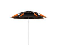 OYYMTE Ombrello da Pesca Pioggia a Prova di Pioggia Solare Ombrello Ombrello da Pesca Speciale Tre Volte Grande Ombrello di Pesca Nuovo(Black,2.4M)