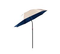 OYYMTE Ombrello di Pesca Grande Ombrello da Pesca Addensato Universale Nuova Crema Solare Pioggia Resistente al Sole Pieghevole Pieghevole Ombrello da Pesca(White)