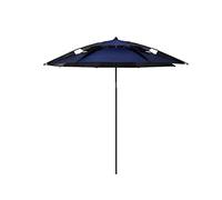 OYYMTE Ombrello di Pesca Ombrello di Pesca Universale Big Fishing Nuovo Luogo addimensionato e Resistente al Sole for Inserire Ombrello di Pesce a Pioggia(Dark Blue,2.4m)
