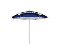 OYYMTE Ombrello di Pesca Universale Ombrello di Pesca Grande Pesca Speciale Speciale Pioggia a Prova di Pioggia ombrellone da Sole a Tre Pieghe(Blue,1.8M)