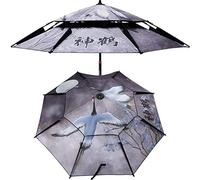 OYYMTE Ombrelloni da Esterno Patio Ombrelloni da Esterno con Protezione Solare Personalizzata, ombrellone da Pesca Universale a 360°, Ombrello Impermeabile Traspirante a Doppio Strato(2m/6.6ft)