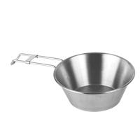 OYYMTE Pot Hanging Pot STOCKPOT STOCKPOT con Lid Pentole da Esterno Bollitore Leggero Bowl Escursionismo Utensili da Cucina Utensili Portatile Utensili da Viaggio Kit da Cucina for Persona