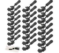 OYZOQ 24 PCS Cursore Cerniera Ricambio universale, Kit Riparazione Cerniera essenziale per cerniere in Nylon Metallo, ripara-zione facile per zip cerni-era Puller rotto(Grande, media e piccola*8)