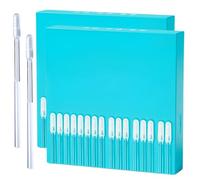 OYZOQ 48 PCS Tamponi adesivi riutilizzabili per la rimozione del cerume, Coni orecchie cerume, riutilizzabili, rimuovi cerume orecchie, per bambini e adulti (S - 1 scatola + L - 1 scatola)