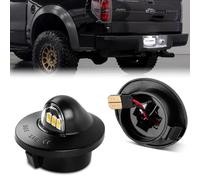OZ-LAMPE 2 Pezzi Luci Targa a LED per Ford F-150 2001-2014, Canbus Nessun Errore, 6000K Bianco Luce targa LED, Posteriore Tag Lampade