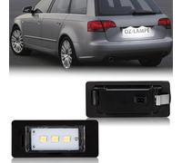 OZ-LAMPE Luce targa LED per Au-di A1 S1 A4 B8 8K A5 A6 C7 S6 C7 A7 S7 Q5 RS5 Fecelift TT2 8J TTS TTRS, targa con CAN bus, luci targa LED 2 pezzi, 3 * 5050 SMD LED