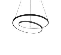 Ideal Lux OZ SP D60 ON-OFF NERO 2700K Mod. 342351 Lampada A Sospensione 1 Luce