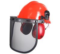 Ozaki - Completare con un auricolare baldacchino, cuffie, rumore contro una visiera a rete e un paio di occhiali