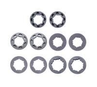 OZBMDHXLSD 10 Pezzi di Corona dentata 325"-7T, 325"-8T, 3/8"-7T (19 mm) 3/8"-7T (22 mm) 3/8"-8T Adatti for motoseghe a 2 Tempi, Parti di Ricambio