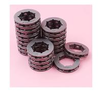 OZBMDHXLSD 20 Pezzi .325 7 Denti Corona pignone Adatta for 133 140 142 154 246 254 257 346XP 351 353 357 455 460 50 51 55 Motosega 19 mm