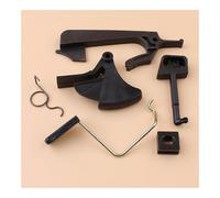 OZBMDHXLSD Kit di Asta dello Starter con Blocco a Molla del grilletto dell'acceleratore Adatto for Parti di Ricambio for motoseghe 142 137 136 141 36 41