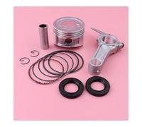 OZBMDHXLSD Kit di guarnizioni for Biella, Anello pistone e manovella da 68 mm, Adatto for Motore Tosaerba a Benzina GX160 da 6,5 CV GX 160