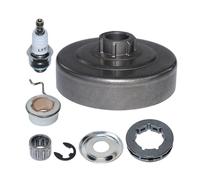 OZBMDHXLSD Pignone for Tamburo Frizione 7T da .325" Adatto for 021 023 025 MS180 MS210 MS230 MS250 Cuscinetto ad Aghi for ingranaggio a Vite Senza fine Candela E-Clip