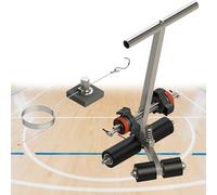 OZBME Macchina per la marcatura delle Linee del Campo da Basket, Kit di Nastro Adesivo da 80 cm con Strumento per disegnare Cerchi, mascheratura Facile da Usare per campi Sportivi