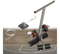 OZBME Macchina per tracciare Le Linee del Campo da Basket, applicatore per Pavimenti per Piastrelle, Cemento e Asfalto, Traccia Linee e Cerchi, precisione Facile da Usare da 45 cm
