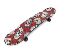OzBozz Skateboard Cruiser In Plastica Retrò 31in Per Bambini 5+ Anni