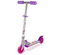 Ozbozz SV13988 - Monopattino con 2 ruote illuminate, Da 4 anni a 11 anni, Regolabile, Multicolore