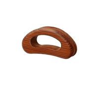 OZDTLP Bastone da Massaggio for Terapia in Legno Guasha Board for Dimagrimento e Salute, massaggiatore for drenaggio linfatico, raschiamento for rilassamento e Recupero(Brown)