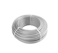 OZDTLP Cavo di Sollevamento for stendibiancheria in Acciaio Inossidabile 304 da 20/50/100 Metri, Morbido, Diametro 0,5/1,5/1,8/2/3/4/5/6/8 mm(100 Meter,Diameter 4mm)