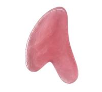 OZDTLP Gua Sha Board a Forma di Cuore in Resina Naturale Rosa Verde Giada Raschietto Spa massaggiatore for Il Collo Cura della Pelle Portatile Strumento di Bellezza e Salute(Pink-C)