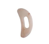 OZDTLP Strumento for Massaggio Gua Sha, massaggiatore for Collo e Schiena, Corpo, Gambe e Piedi, Strumento for raschiatura Gua Sha e agopuntura(Beige-M)