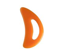 OZDTLP Strumento for Massaggio Gua Sha, massaggiatore for Collo e Schiena, Corpo, Gambe e Piedi, Strumento for raschiatura Gua Sha e agopuntura(Yellow)