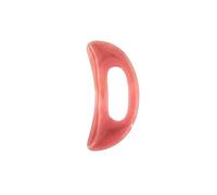 OZDTLP Strumento for Massaggio Gua Sha, massaggiatore for Collo e Schiena, Corpo, Gambe e Piedi, Strumento for raschiatura Gua Sha e agopuntura(Pink-Mini)