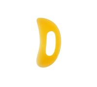 OZDTLP Strumento for Massaggio Gua Sha, massaggiatore for Collo e Schiena, Corpo, Gambe e Piedi, Strumento for raschiatura Gua Sha e agopuntura(Yellow-Mini)