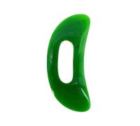 OZDTLP Strumento for Massaggio Gua Sha, massaggiatore for Collo e Schiena, Corpo, Gambe e Piedi, Strumento for raschiatura Gua Sha e agopuntura(Green-M)