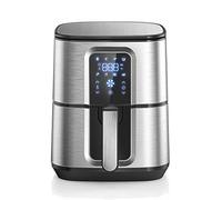 OZEANOS Friggitrice ad Aria senza olio 5,5 Litri, 85% Meno Olio,1800W, 80-200°C, Display Digitale, 0-30 minuti, Airfryer (5.5L)