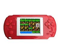 Ozgkee Console di Gioco Portatile retrò Incorporata 268 Giochi Classici Sistema di Videogioco in Stile Arcade con Schermo LCD da 2,0 Pollici per Bambini Regali per Adulti (Rosso)