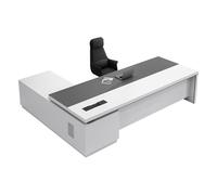 OZGSWJ Scrivania da ufficio professionale con posizione host indipendente minimalista moderna Cinque dimensioni disponibili Scrivania da ufficio a forma di L Scrivania per armadio di grande capacità