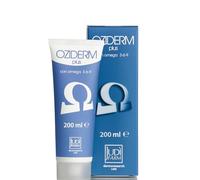 Oziderm Plus Crema Lenitiva con Omega 3-6-9, 200 ml, per Pelli Sensibili e Dermatiti