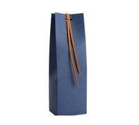 OZLCUA 25 pezzi di sacchetti for bomboniere for matrimoni, caramelle for feste di Natale, piccoli sacchetti di carta regalo, mini scatole for bomboniere(Deep blue-string)