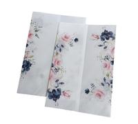 OZLCUA 50 pezzi di carta for invito a nozze in pergamena, involucro semitrasparente for la decorazione di una festa dolce(Color-34)