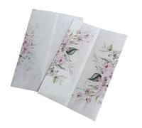 OZLCUA 50 pezzi di carta for invito a nozze in pergamena, involucro semitrasparente for la decorazione di una festa dolce(Color-32)