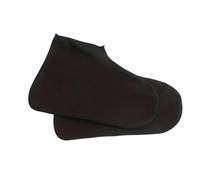 OZLCUA Copri-Stivali Impermeabili Copriscarpe impermeabile for stivali da pioggia in lattice adatto for l'esplorazione all'aperto e l'uso quotidiano(Pure black-1 pair)